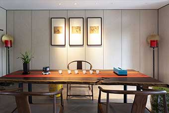 嘉峪关禅艺茶室空间