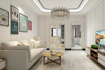 嘉峪关现代风格-客厅