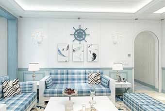 嘉峪关地中海风格-客厅