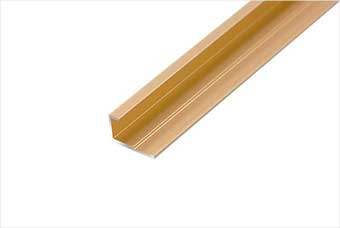 嘉峪关航空纤维墙咔铝合金边条（钛金氧化）