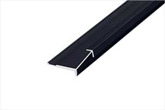 嘉峪关航空纤维墙咔铝合金阳角线（哑黑氧化）